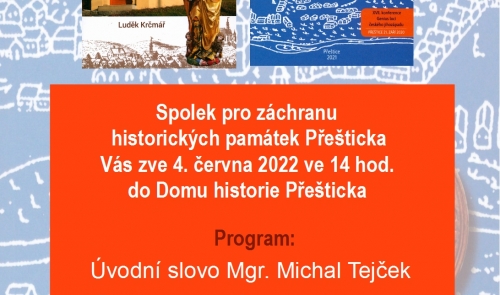 Slavnostní křest publikací v Přešticích 4.6.2022