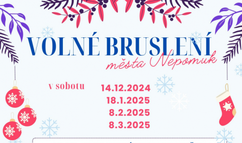 Volné bruslení 2024/2025