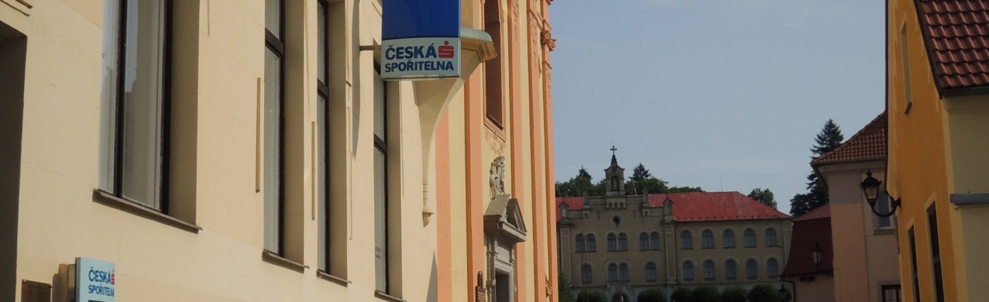 Česká spořitelna-trvale uzavřeno
