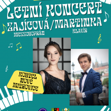 Letní koncert Elišky Zajícové - plakát