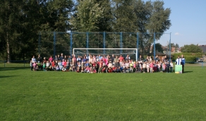 Klášter - nábor malých fotbalistů - foto Jiří Beroušek