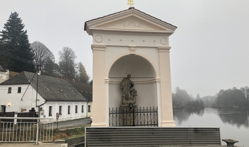 V Nepomuku byla zrestaurována kaple sv. Jana Nepomuckého u Špitálského rybníka